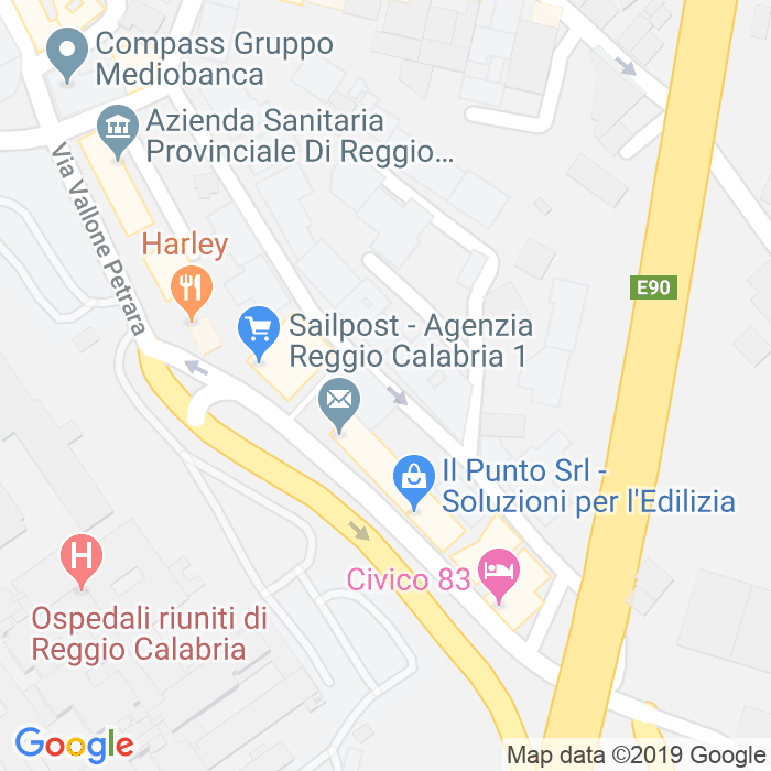 CAP di Diramazione Rausei a Reggio Calabria