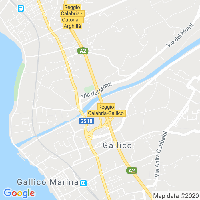 CAP di Torrente Mariannazzo a Reggio Calabria