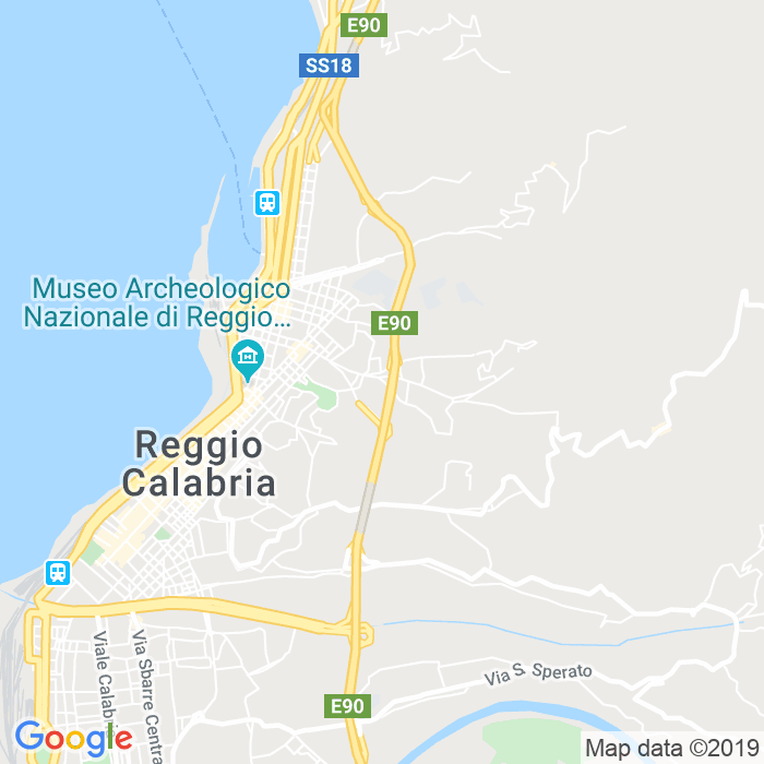 CAP di Via Cava a Reggio Calabria