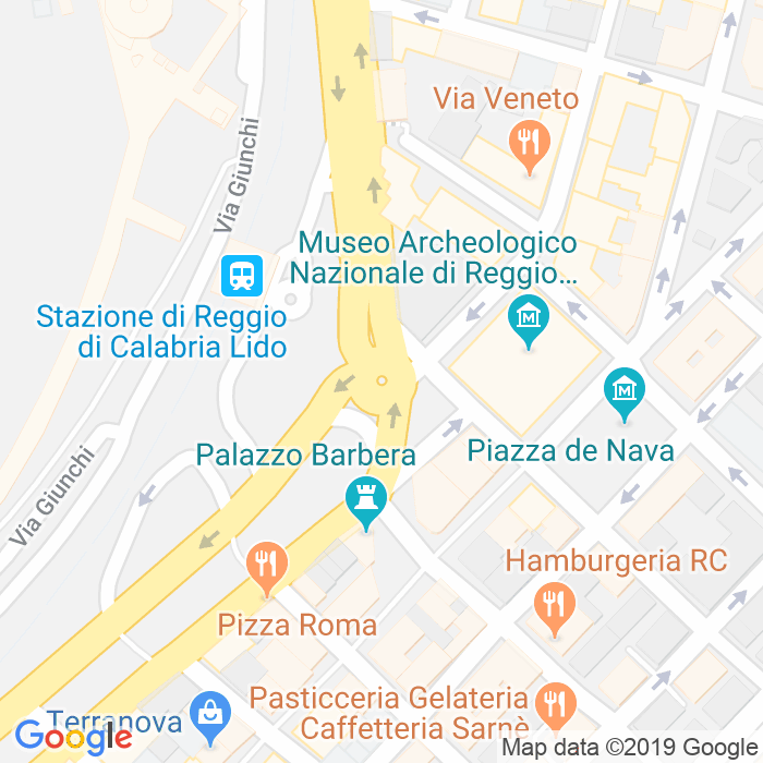 CAP di Piazza Indipendenza a Reggio Calabria