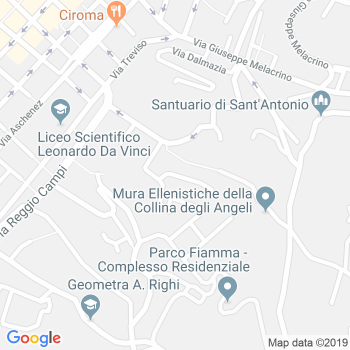 CAP di Diramazione I Labate a Reggio Calabria
