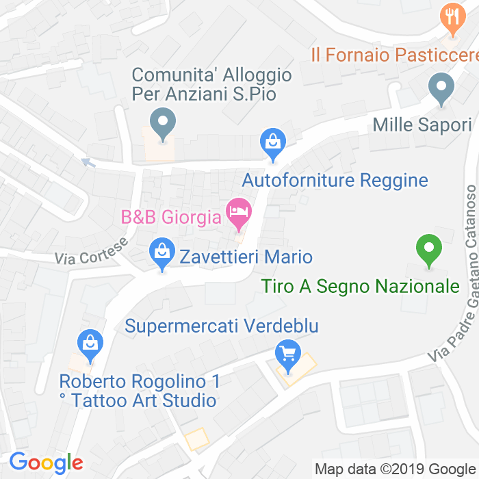 CAP di Via Crocco a Reggio Calabria