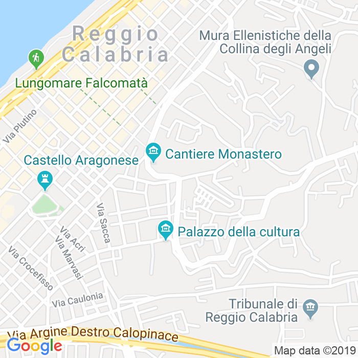 CAP di Via Reggio Campi I Tronco a Reggio Calabria