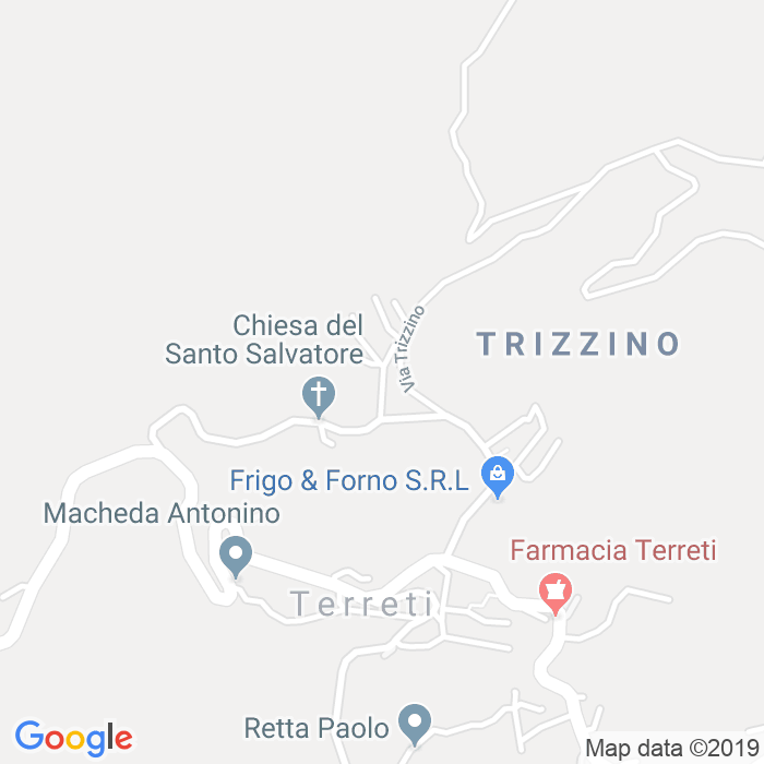 CAP di Vico I Trizzino a Reggio Calabria