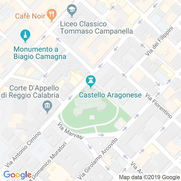 CAP di Piazza Castello a Reggio Calabria