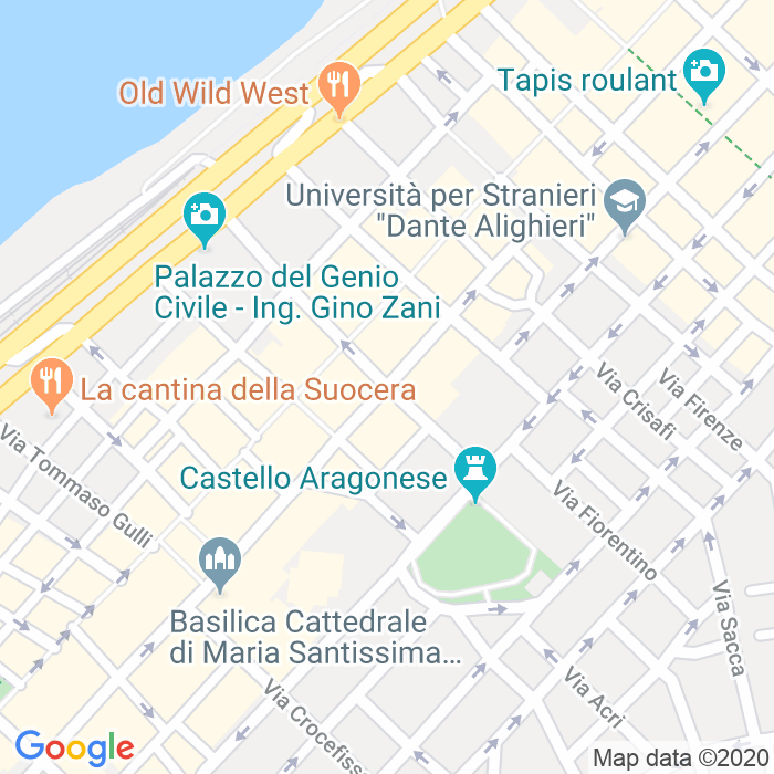 CAP di Via Degli Ottimati a Reggio Calabria