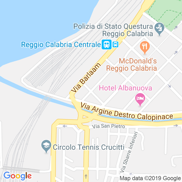 CAP di Via Gaeta a Reggio Calabria