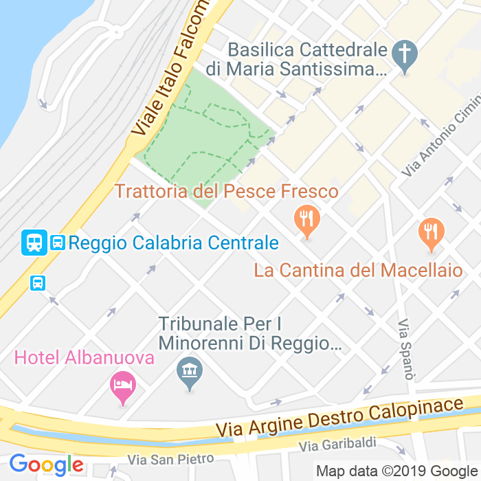 CAP di Via Generale Guglielmo Pepe a Reggio Calabria
