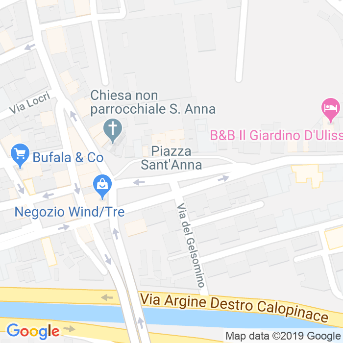 CAP di Piazza Sant'Anna a Reggio Calabria