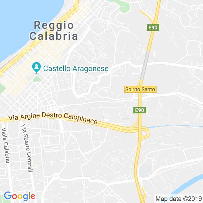 CAP di Prolungamento Di Via Sant'Anna Ii Tronco a Reggio Calabria