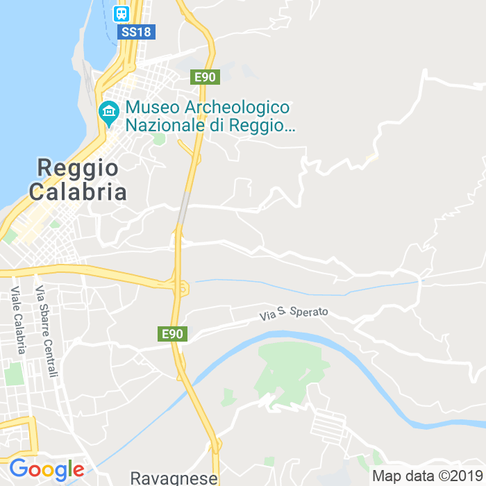 CAP di Via Apollo a Reggio Calabria