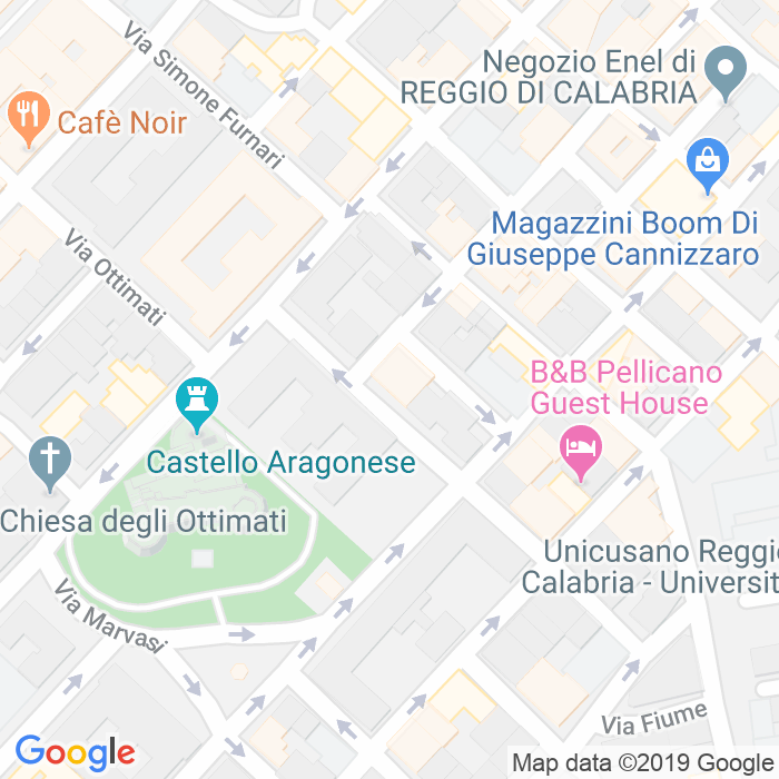 CAP di Via Francesco Fiorentino a Reggio Calabria