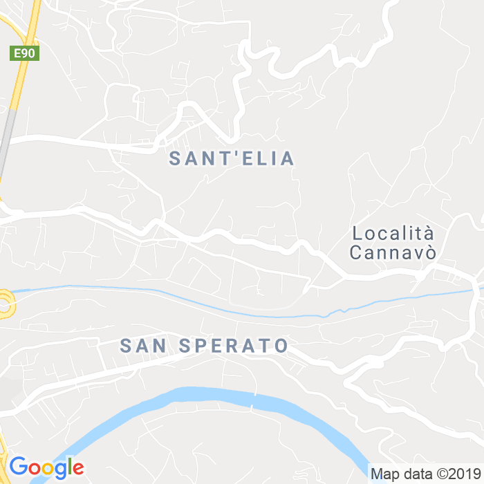 CAP di Via Provinciale Spirito Santo a Reggio Calabria