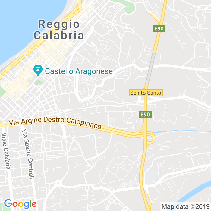 CAP di Via Sant'Anna Ii Tronco a Reggio Calabria