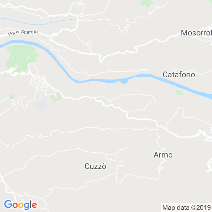 CAP di Via Provinciale Per Gallina a Reggio Calabria