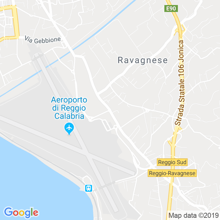 CAP di Via Ravagnese Superiore a Reggio Calabria