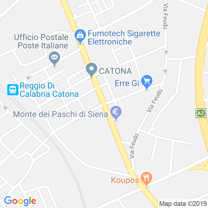 CAP di Via Regina Elena a Reggio Calabria