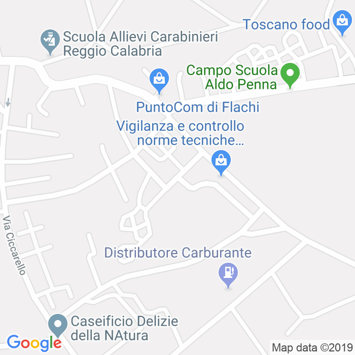 CAP di Traversa Di Via Modena a Reggio Calabria
