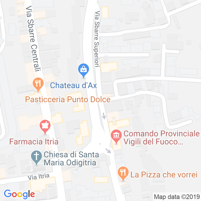 CAP di Vico Cieco Sbarre Superiori a Reggio Calabria