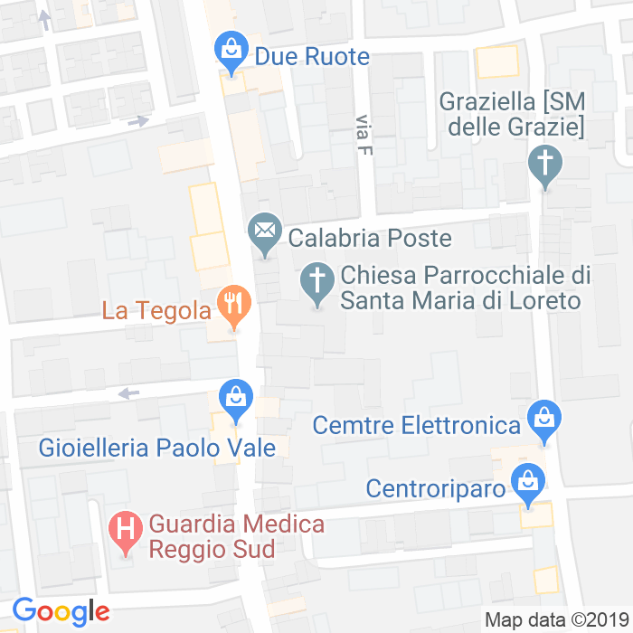 CAP di Diramazione Privata Loreto a Reggio Calabria