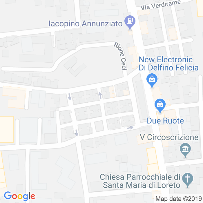 CAP di Traversa Vi Sbarre Centrali a Reggio Calabria