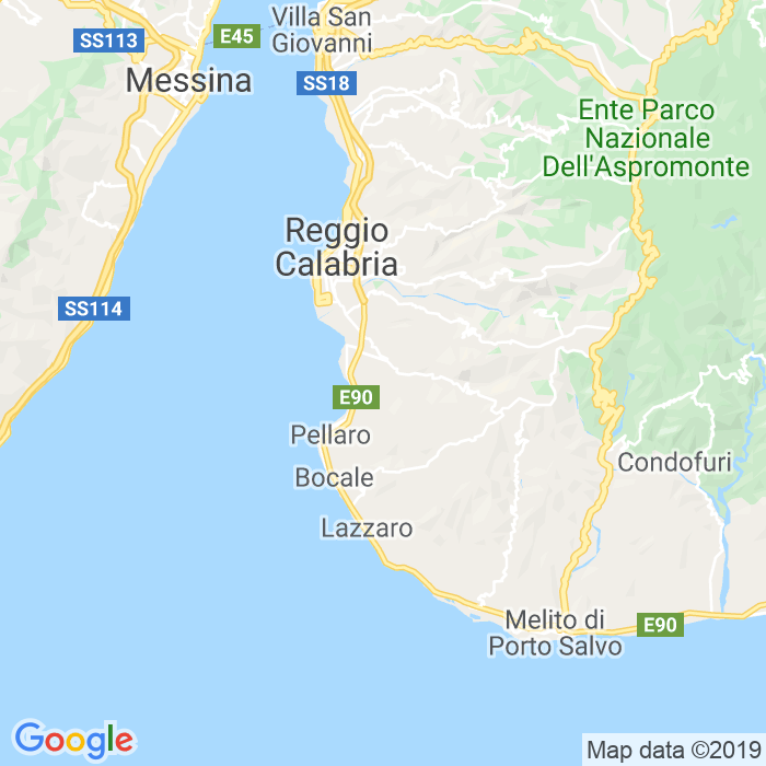 CAP di Via Umbro a Reggio Calabria