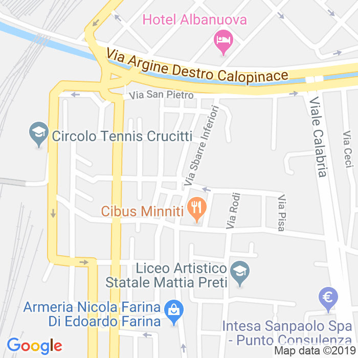 CAP di Traversa Ii Anita Garibaldi a Reggio Calabria