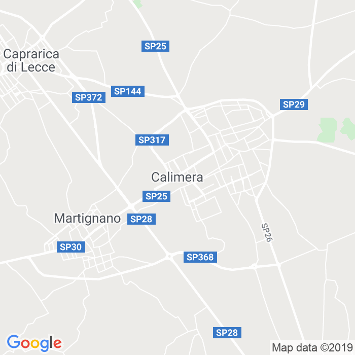CAP di Via Calimera a Reggio Calabria