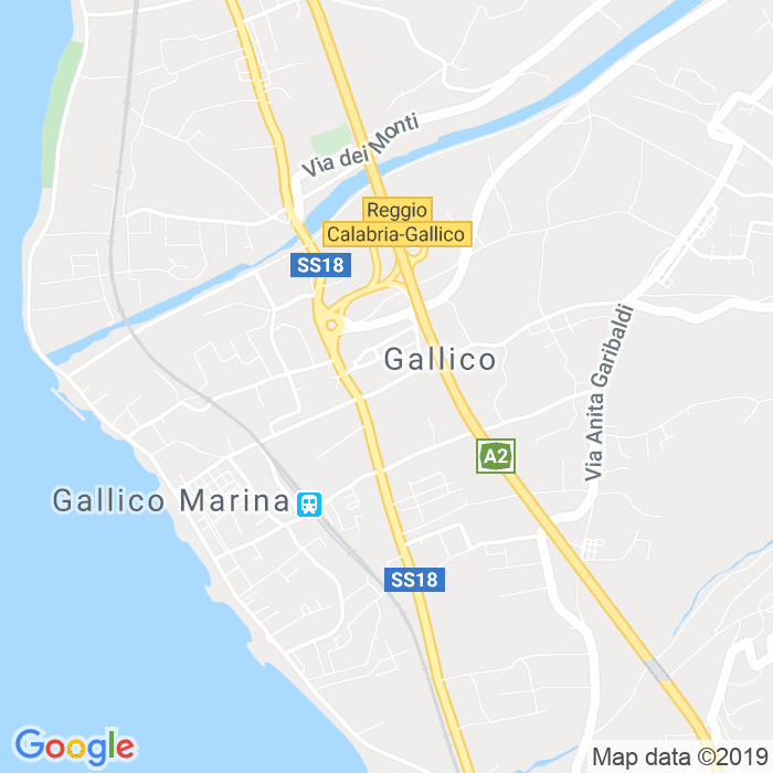 CAP di Via Casa Savoia a Reggio Calabria