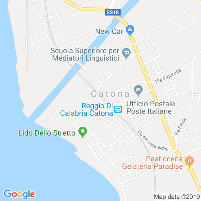 CAP di Via Dei Garibaldini a Reggio Calabria
