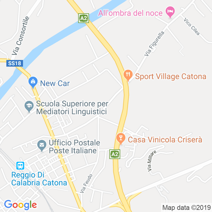 CAP di Via Figurella a Reggio Calabria