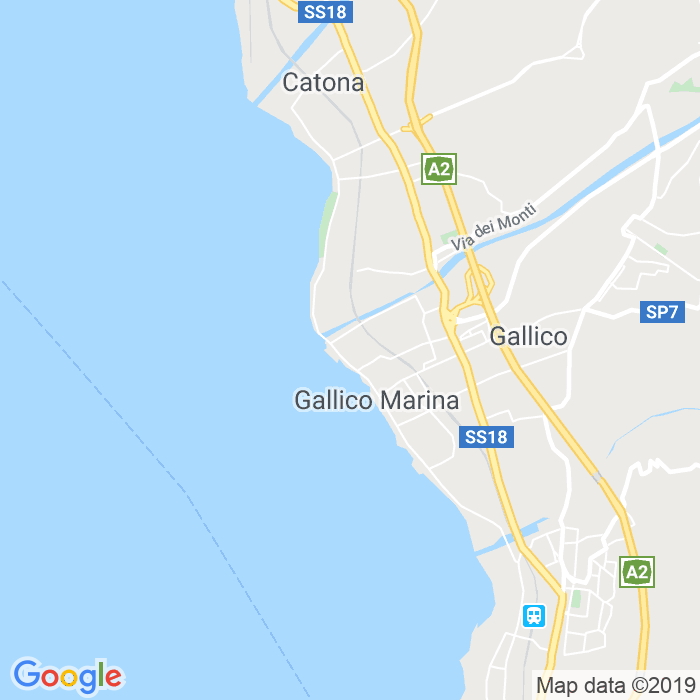 CAP di Via Marina Baraccamento a Reggio Calabria