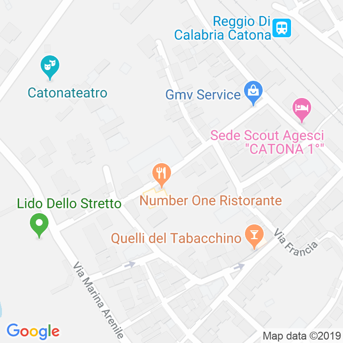 CAP di Via Marra a Reggio Calabria