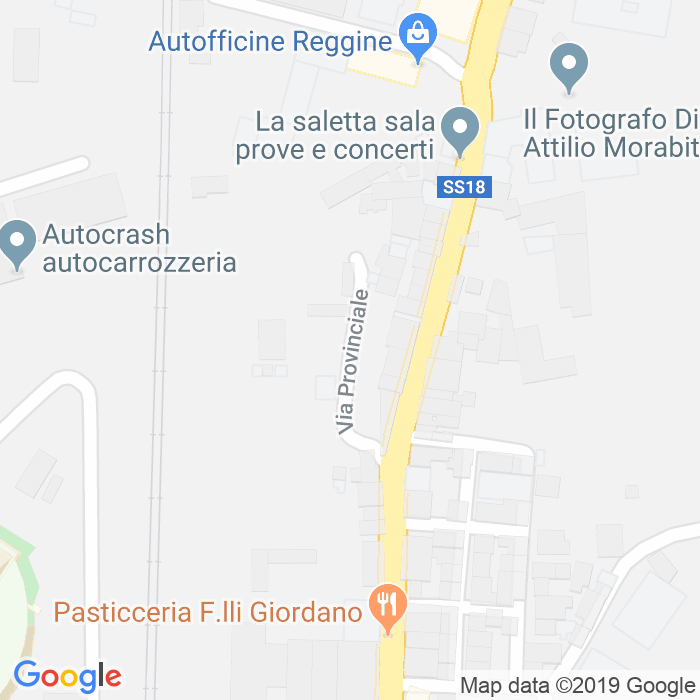 CAP di Via Provinciale Per San Giovanni a Reggio Calabria