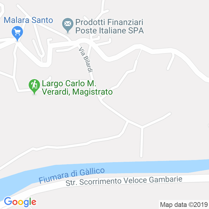 CAP di Vico Bilardi a Reggio Calabria