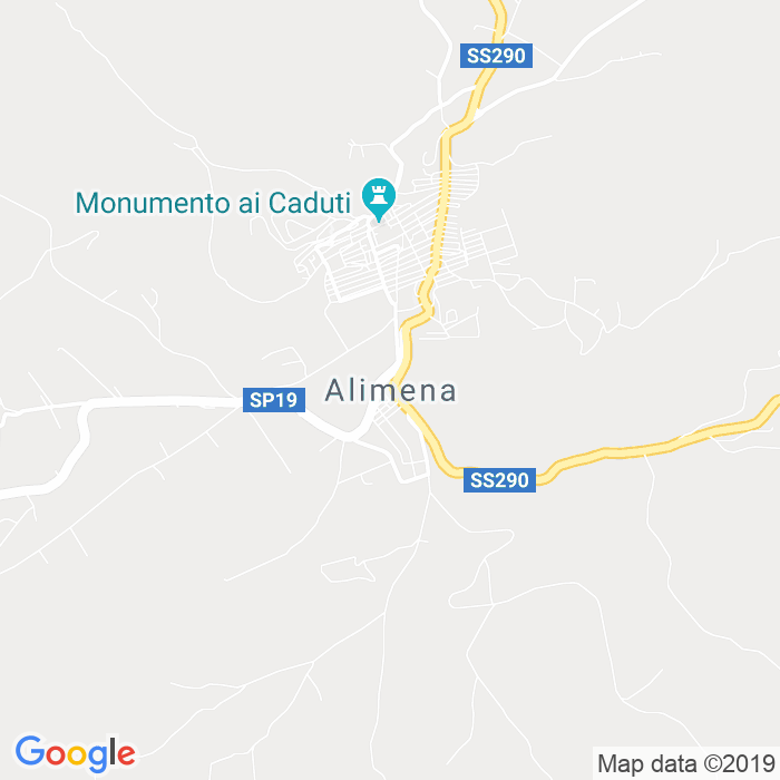 CAP di Alimena in Palermo