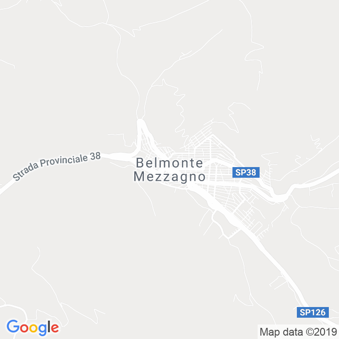 CAP di Belmonte Mezzagno in Palermo