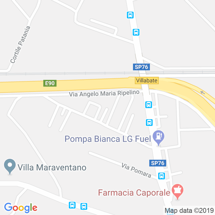 CAP di Via Giovanni Da San Remo a Palermo