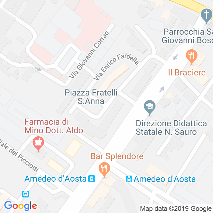 CAP di Piazzale Fratelli Sant'Anna a Palermo