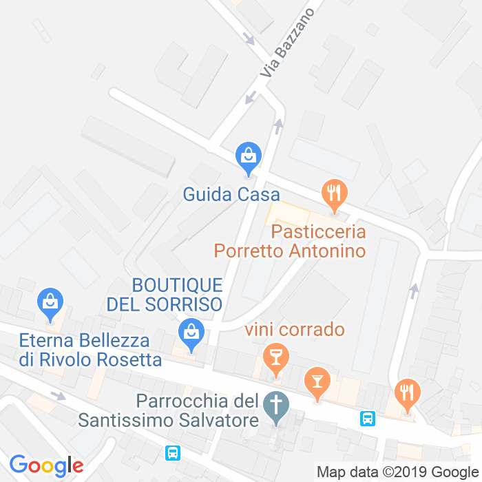 CAP di Via Monsignore Filippo Meli a Palermo