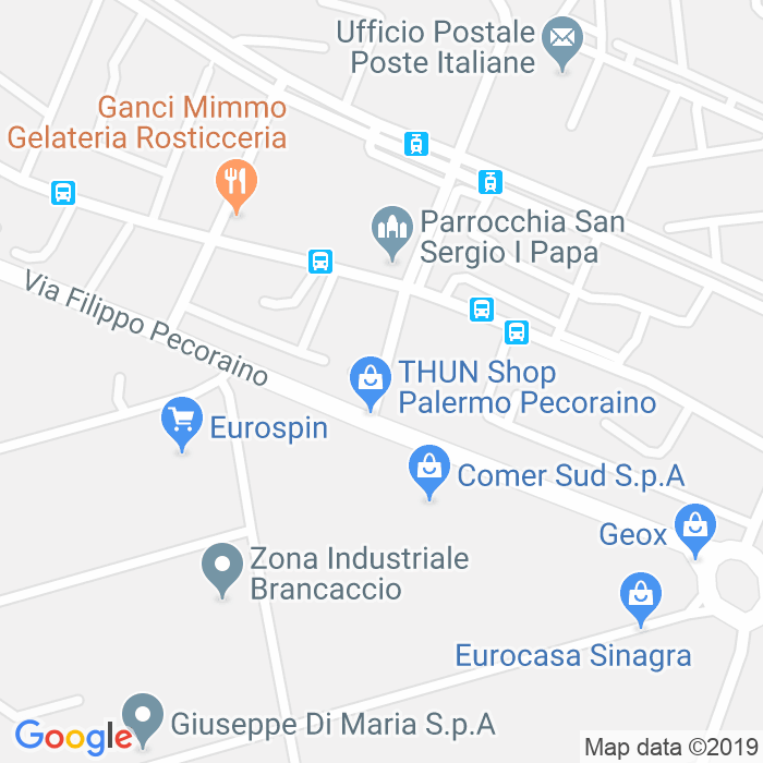 CAP di Via Sant'Alberto Degli Abati a Palermo