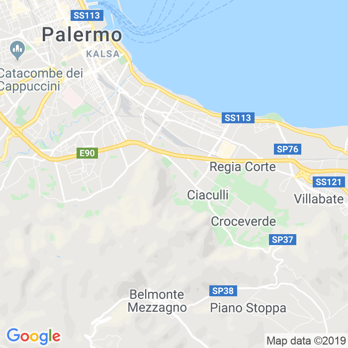 CAP di Cortile Ventipiedi a Palermo