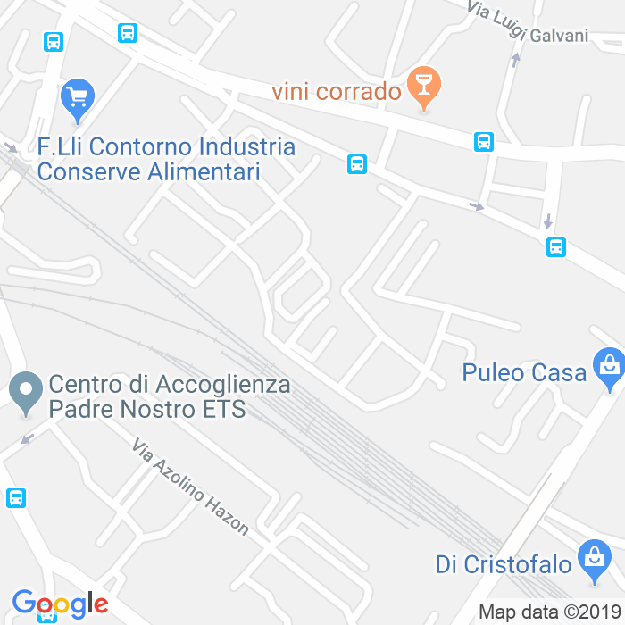 CAP di Via Enrico Cialdini a Palermo