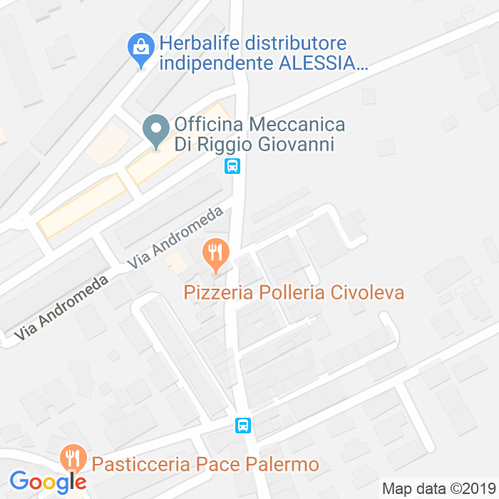 CAP di Via Francesco Redi a Palermo