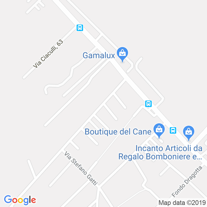 CAP di Via Ignazio Testasecca a Palermo
