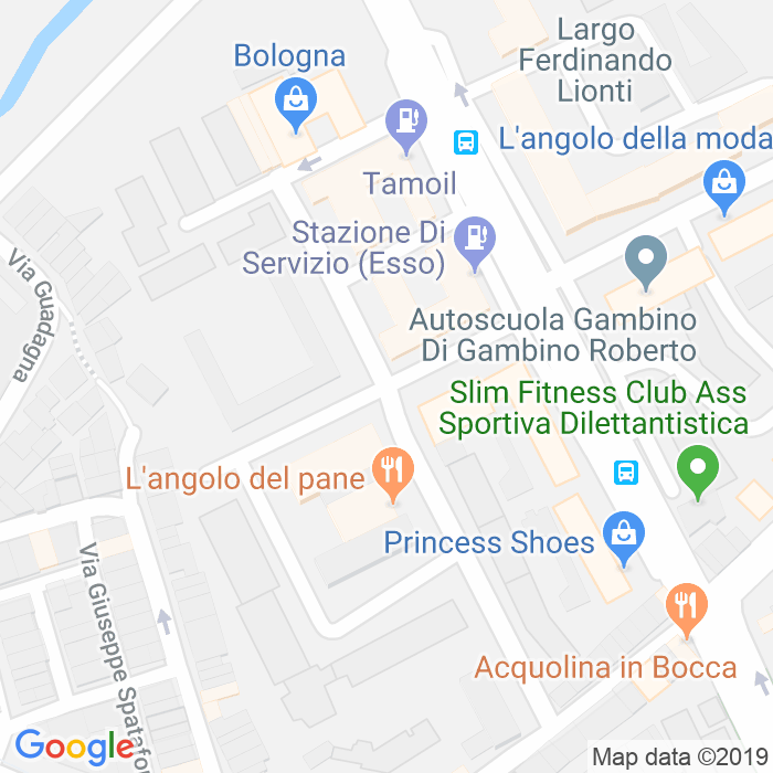 CAP di Via Pietro Spica a Palermo