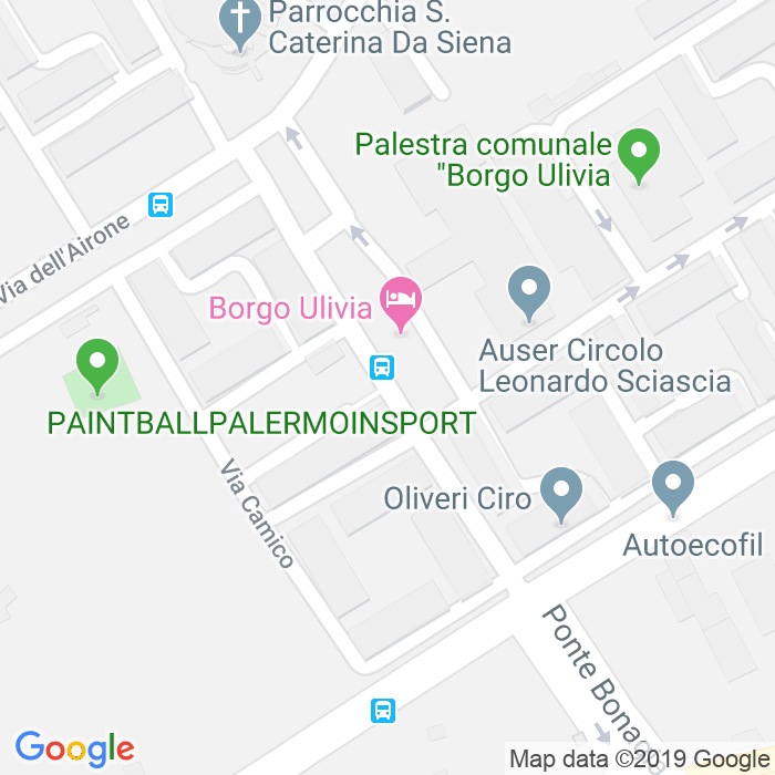 CAP di Via Troina a Palermo