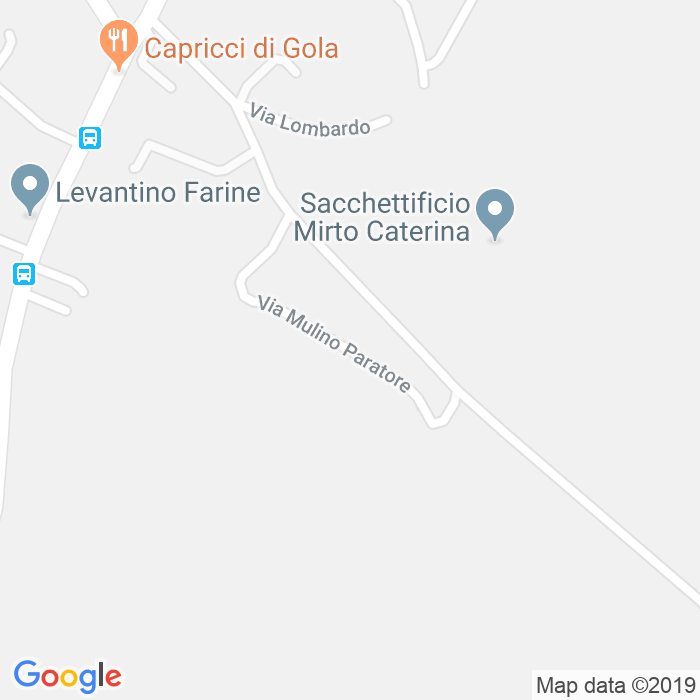 CAP di Via Mulino Paratore a Palermo