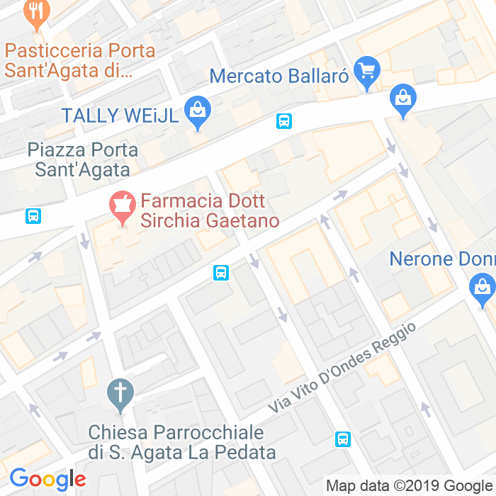 CAP di Via Carlo Gemmellaro a Palermo