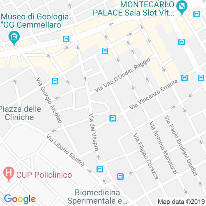 CAP di Via San Leone Ii Papa a Palermo